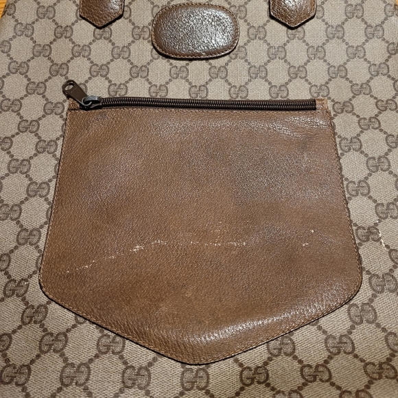 Authentic Vintage Gucci Logo Tote - Picture 3 of 14